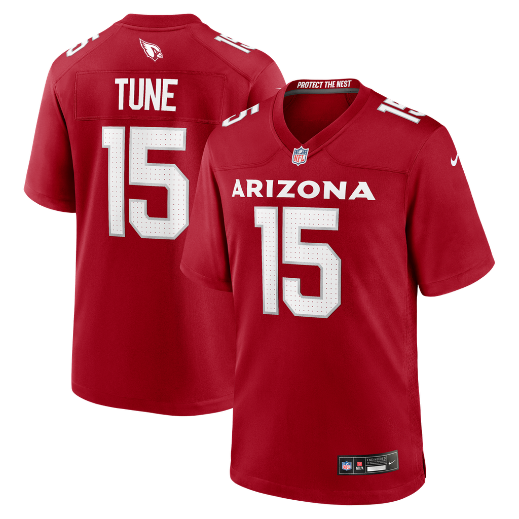 Clayton Tune Arizona Cardinals Game Jersey - Cardinal