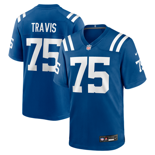 Jalen Travis Indianapolis Colts Team Game Jersey - Royal