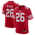 Kaelon Black San Francisco 49ers Team Game Jersey - Scarlet