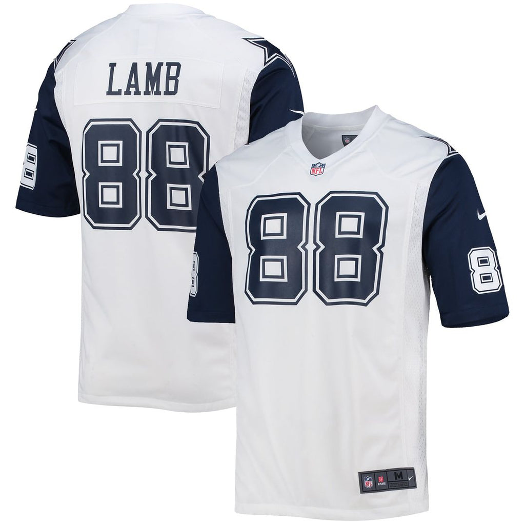 CeeDee Lamb Dallas Cowboys Alternate Game Team Jersey - White