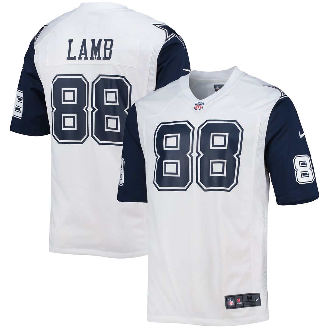 CeeDee Lamb Dallas Cowboys Alternate Game Team Jersey - Navy