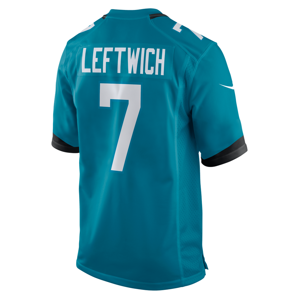 Byron Leftwich Jacksonville Jaguars Retired Player Game Jersey - Teal