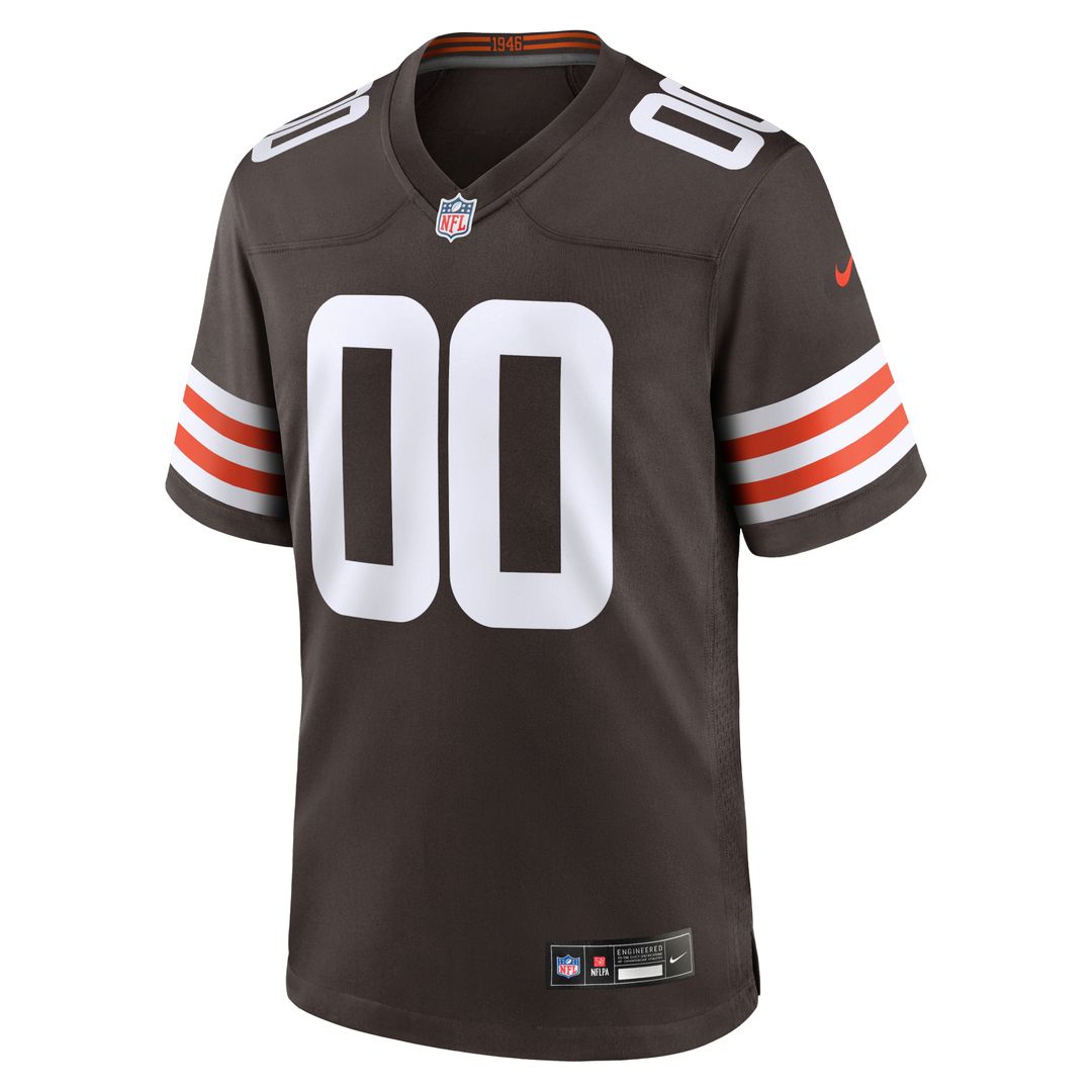 Emmanuel McNeil - Warren Cleveland Browns Game Jersey - Brown
