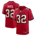 Josh Hayes Tampa Bay Buccaneers Game Jersey - Red