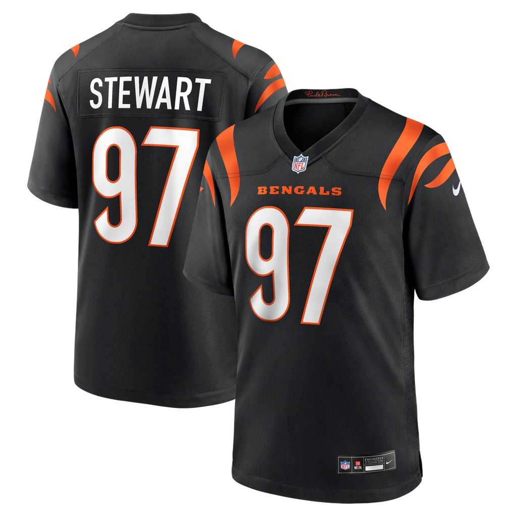 Shemar Stewart Cincinnati Bengals Team Game Jersey - Black