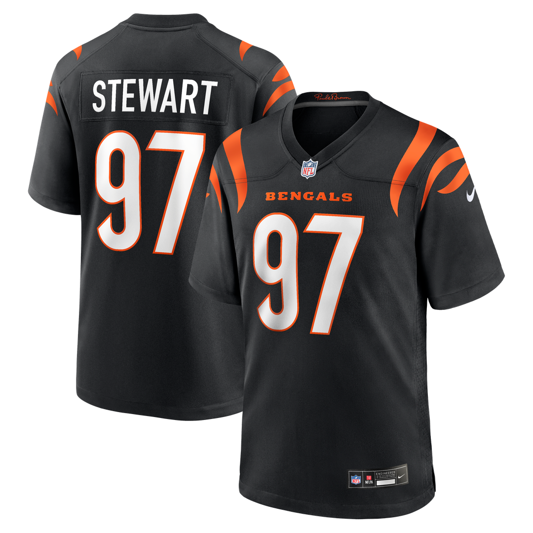 Shemar Stewart Cincinnati Bengals Team Game Jersey - Black