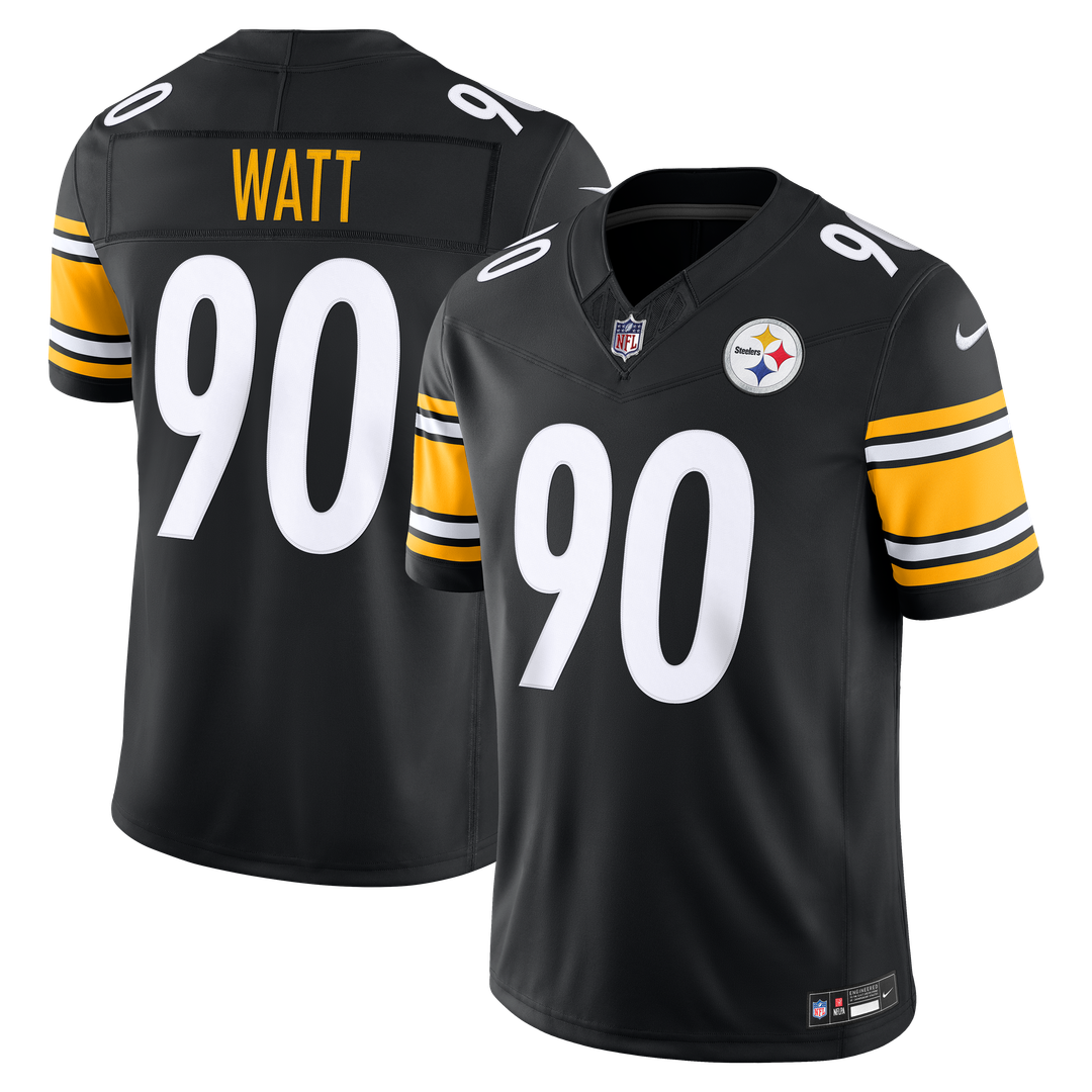 T.J. Watt Pittsburgh Steelers Alternate Vapor F.U.S.E. Stitched Limited Jersey - Gold