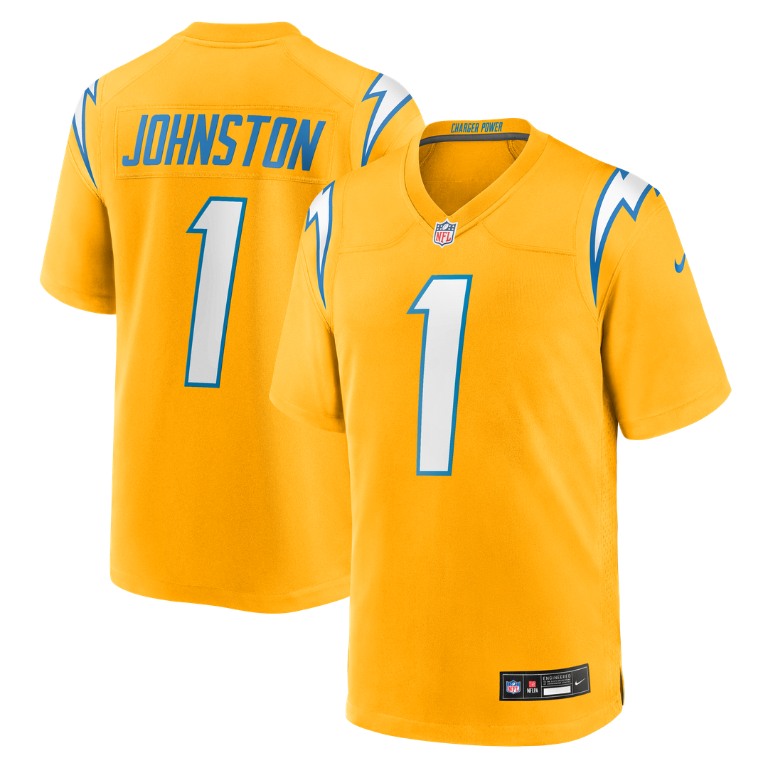 Quentin Johnston Los Angeles Chargers Game Player Jersey - Powder Blue