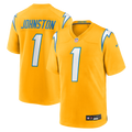 Quentin Johnston Los Angeles Chargers Alternate Charger Power Game Player Jersey - Gold
