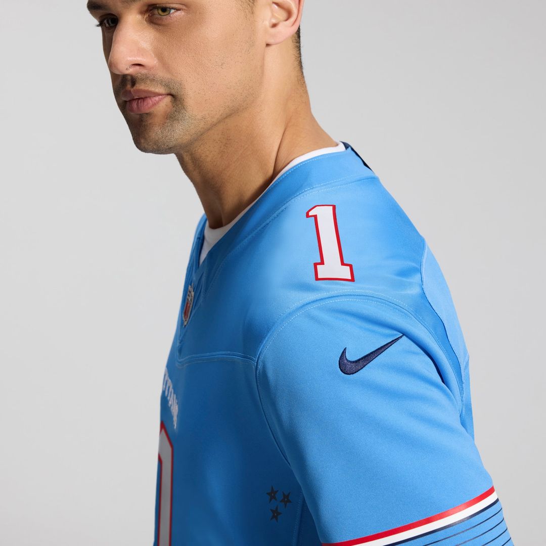 Cameron Ward Tennessee Titans Vapor F.U.S.E. Stitched Limited Jersey - White