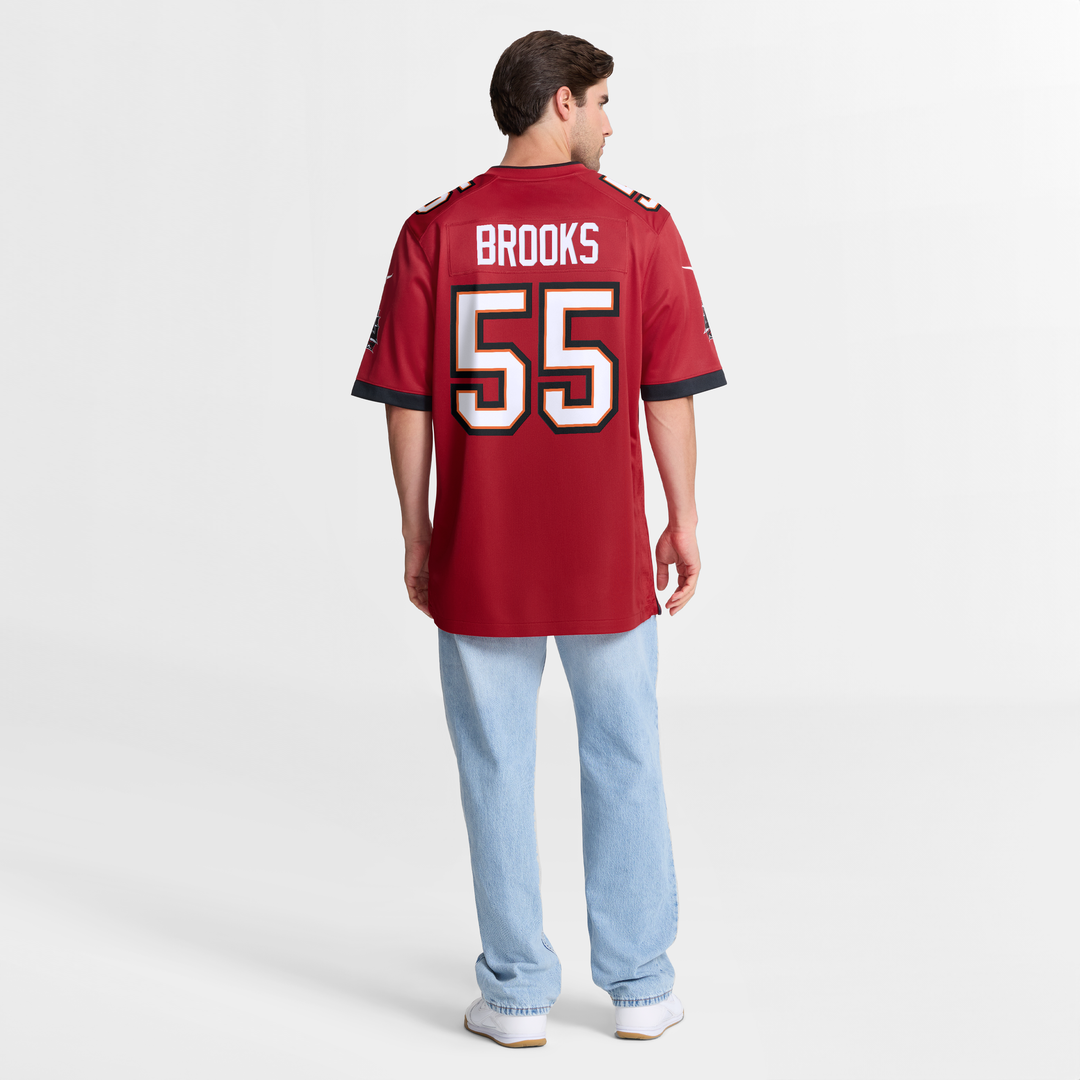 Derrick Brooks Tampa Bay Buccaneers Game Retired Player Jersey - Red