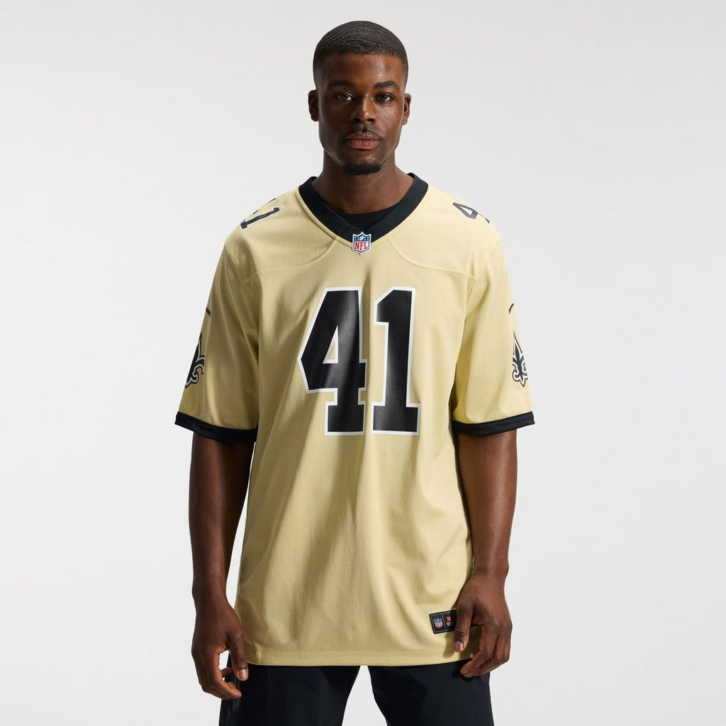 Alvin Kamara New Orleans Saints Gameday Golds Alternate Game Player Jersey - Gold