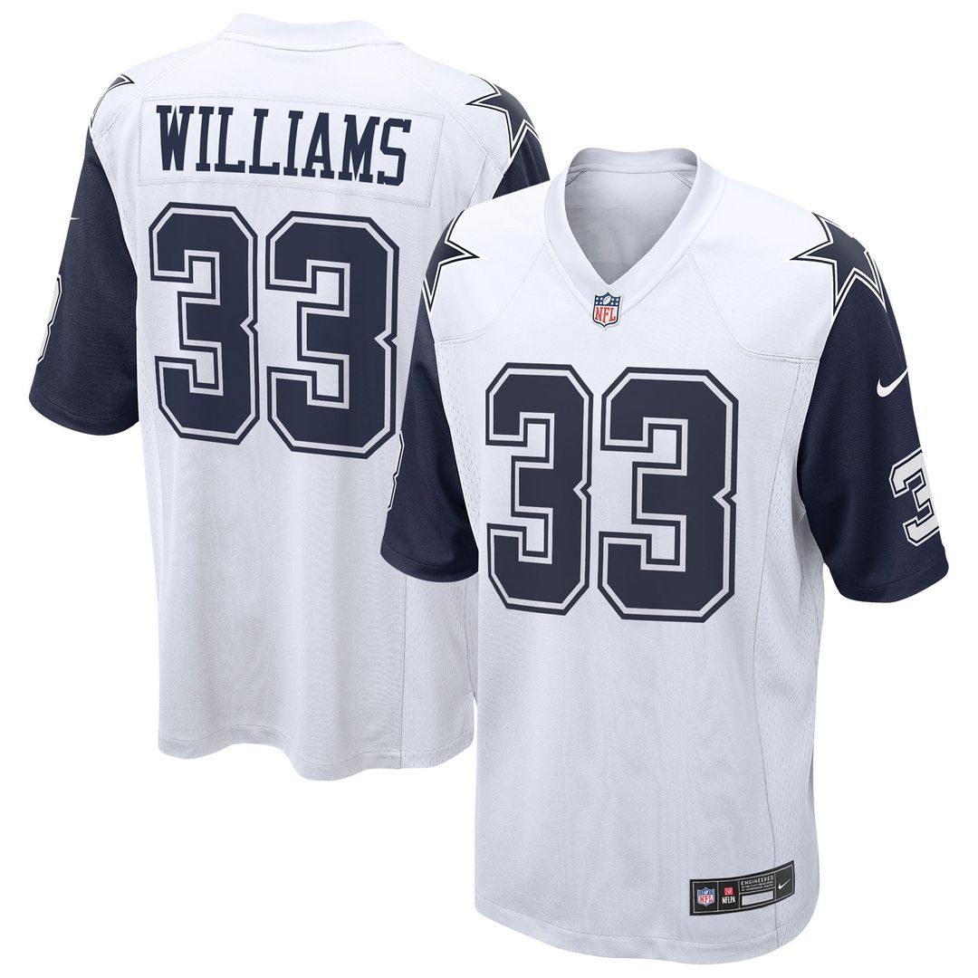 Javonte Williams Dallas Cowboys Team Game Jersey - Navy