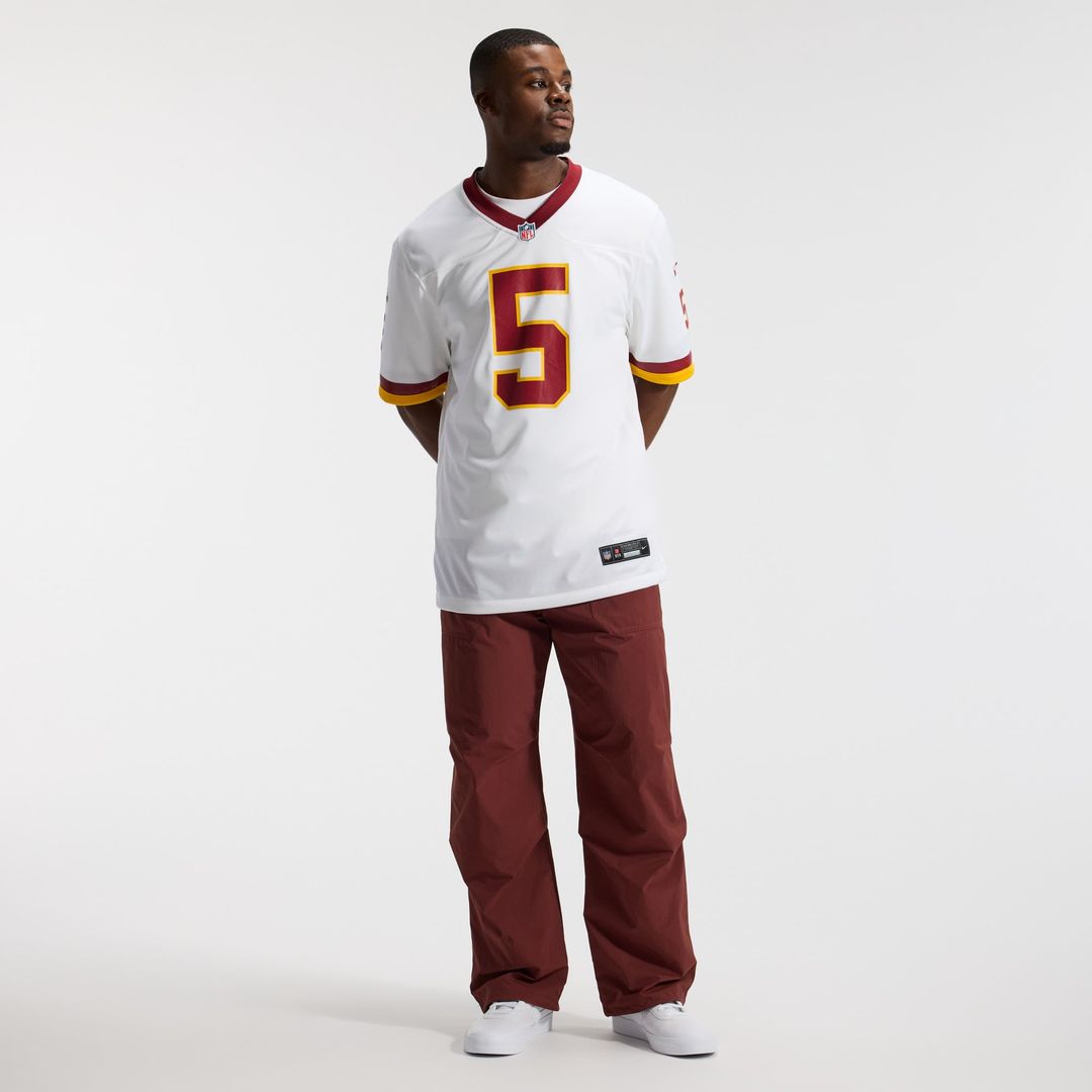 Jayden Daniels Washington Commanders Game Super Bowl Era Jersey - White