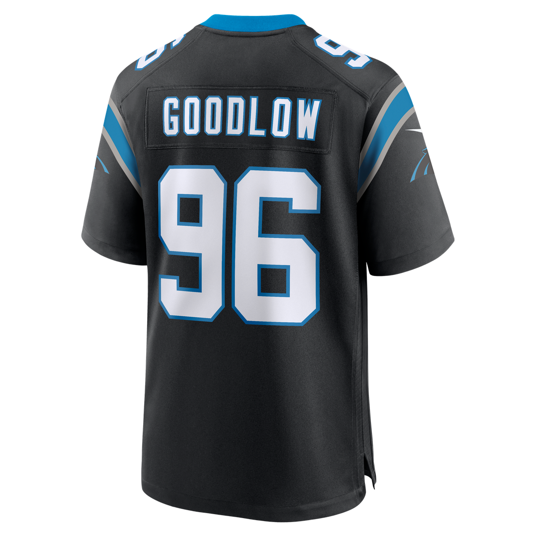 Anthony Goodlow Carolina Panthers Team Game Jersey - Black