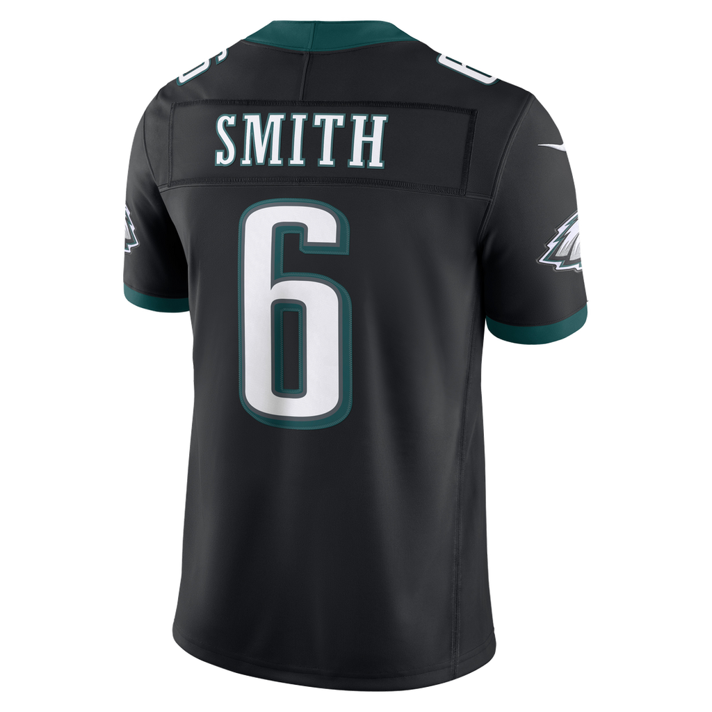 DeVonta Smith Philadelphia Eagles Team Vapor F.U.S.E. Stitched Limited Jersey - Midnight Green