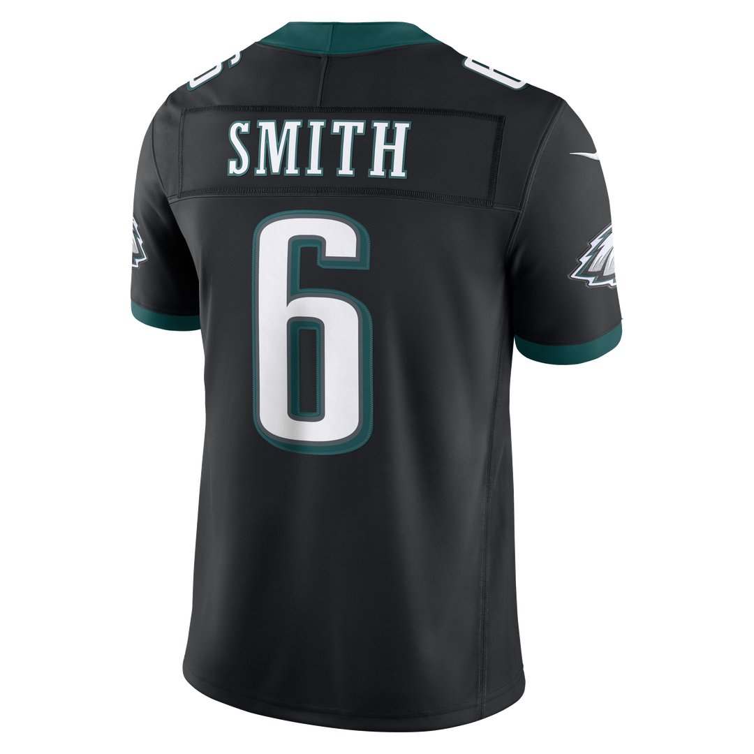 DeVonta Smith Philadelphia Eagles Team Vapor F.U.S.E. Stitched Limited Jersey - Midnight Green