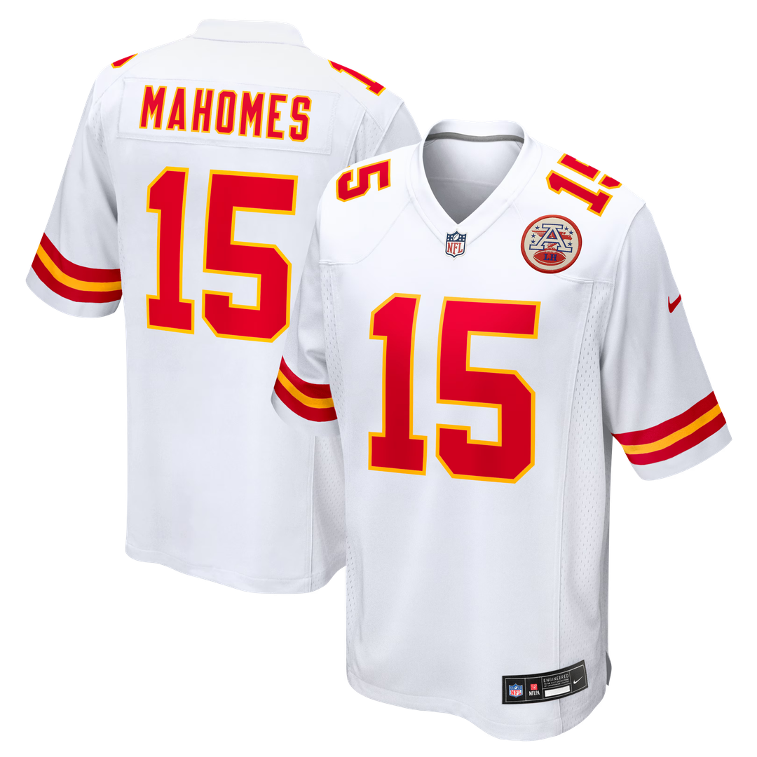 Patrick Mahomes Kansas City Chiefs Game Jersey - White