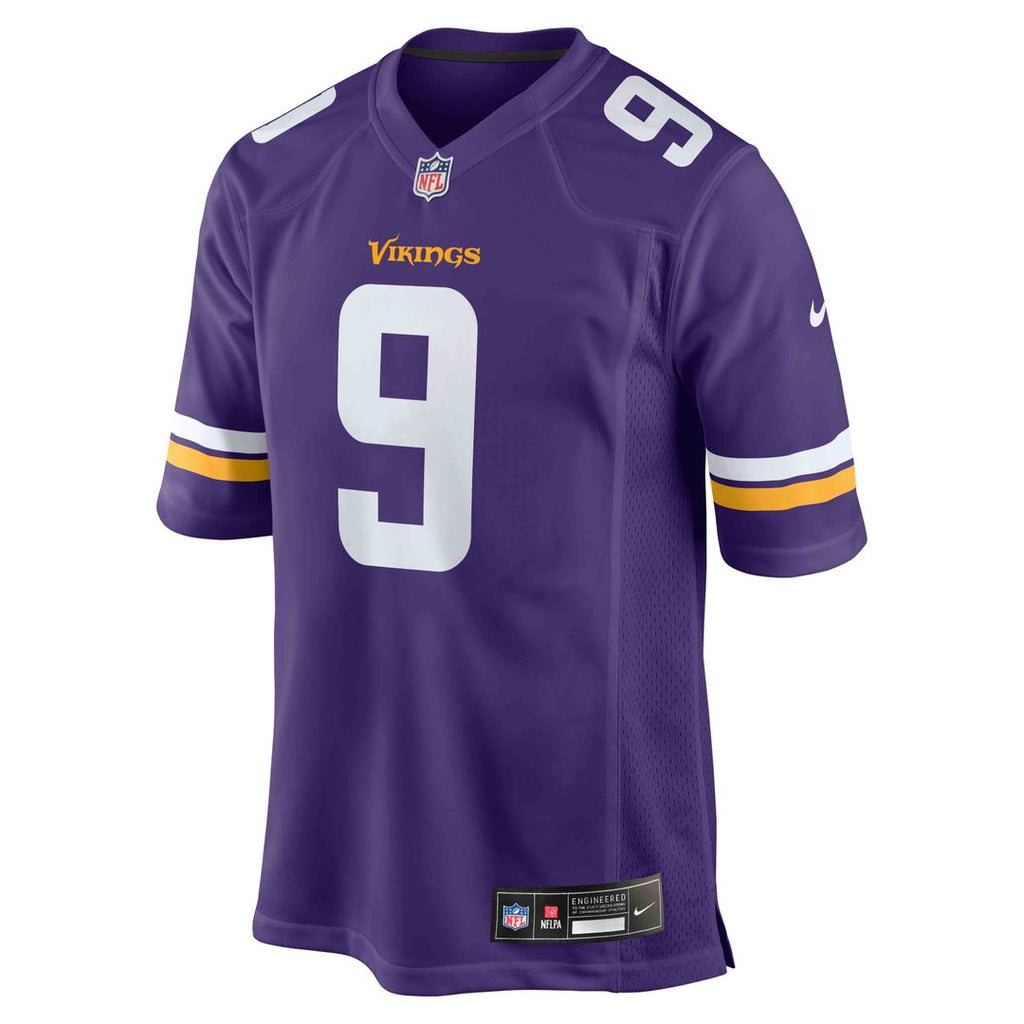 J.J. McCarthy Minnesota Vikings Player Game Jersey - Purple