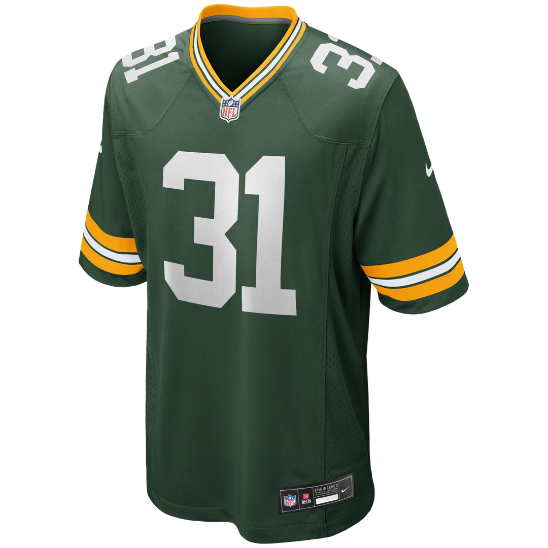 Jim Taylor Green Bay Packers Game Retired Player Jersey - Green
