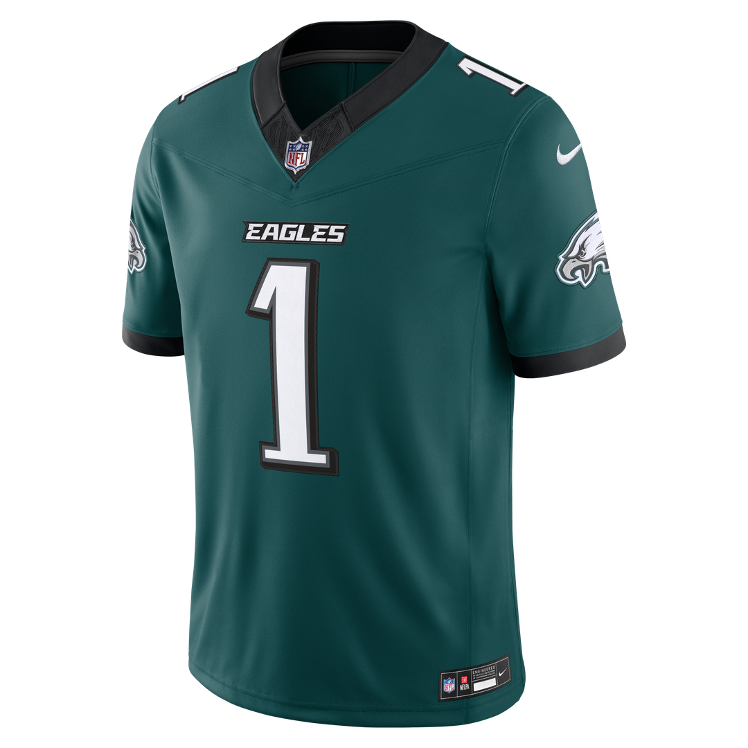 Jalen Hurts Philadelphia Eagles Alternate Vapor F.U.S.E. Stitched Limited Jersey - Black