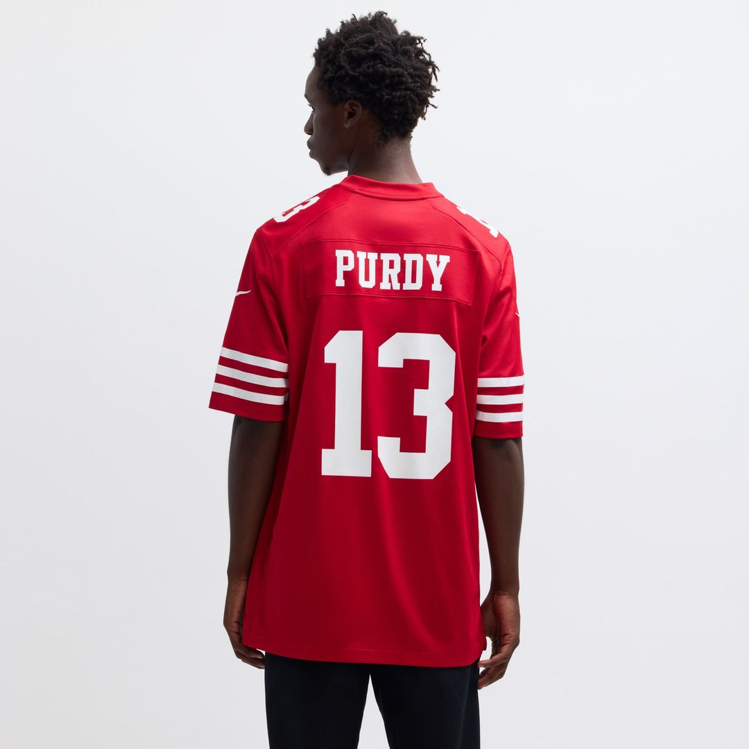 Brock Purdy San Francisco 49ers Game Player Jersey - Scarlet