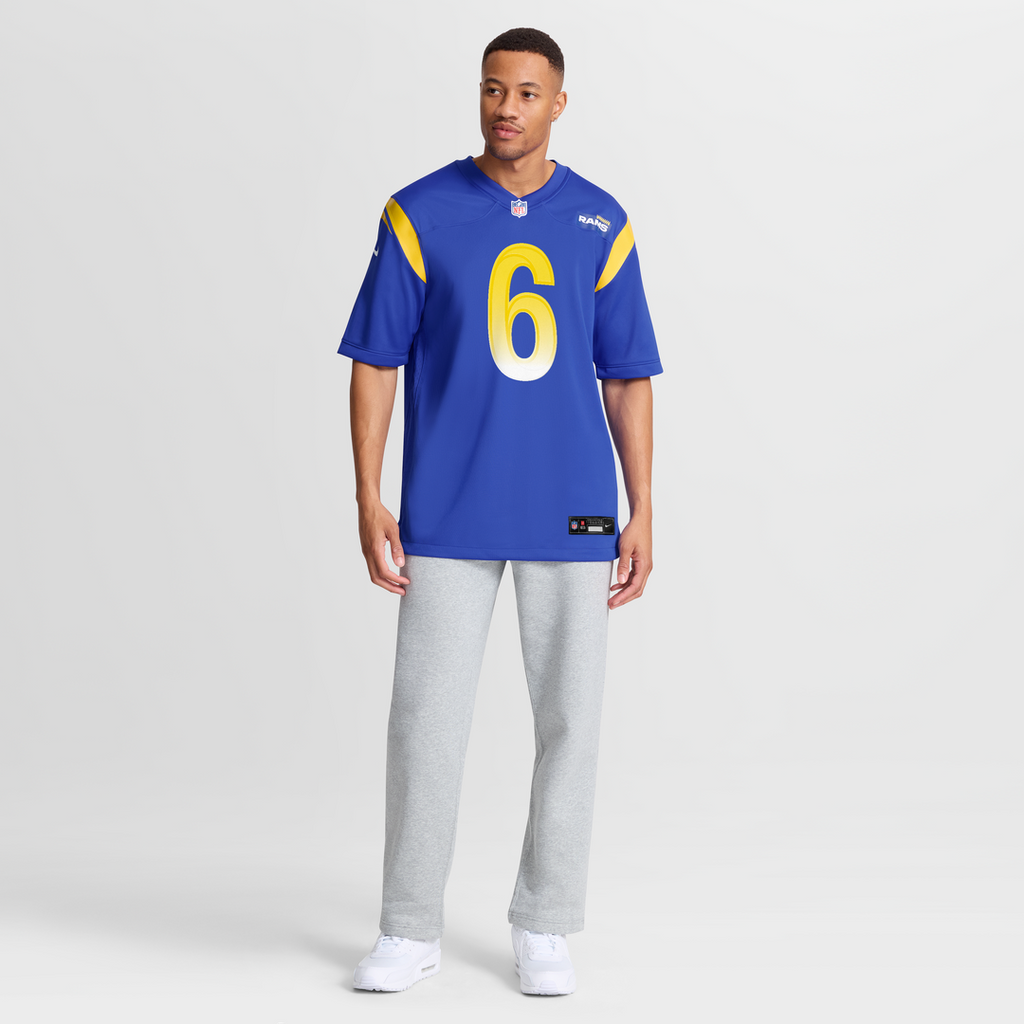Tre'Vius Hodges - Tomlinson Los Angeles Rams Team Game Jersey - Royal