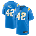 Tucker Fisk Los Angeles Chargers Team Game Jersey - Powder Blue