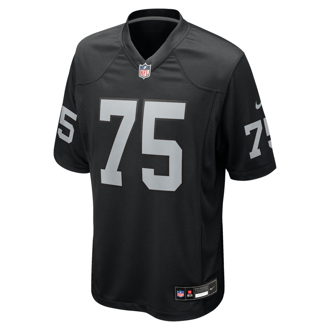 Howie Long Las Vegas Raiders Game Retired Player Jersey - Black