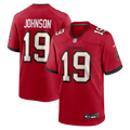 Keyshawn Johnson Tampa Bay Buccaneers Game Retired Player Jersey - Red