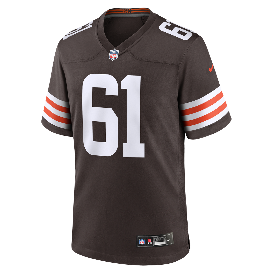 Chris Williams Cleveland Browns Team Game Jersey - Brown