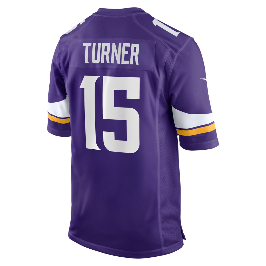 Dallas Turner Minnesota Vikings Alternate Game Jersey - White