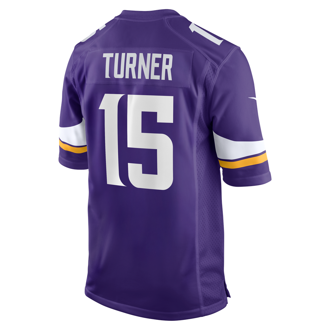 Dallas Turner Minnesota Vikings Alternate Game Jersey - White