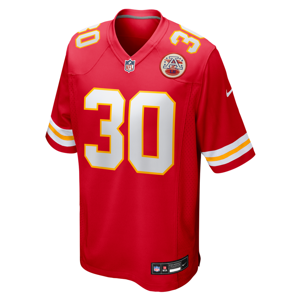 Chris Roland - Wallace Kansas City Chiefs Game Jersey - Red