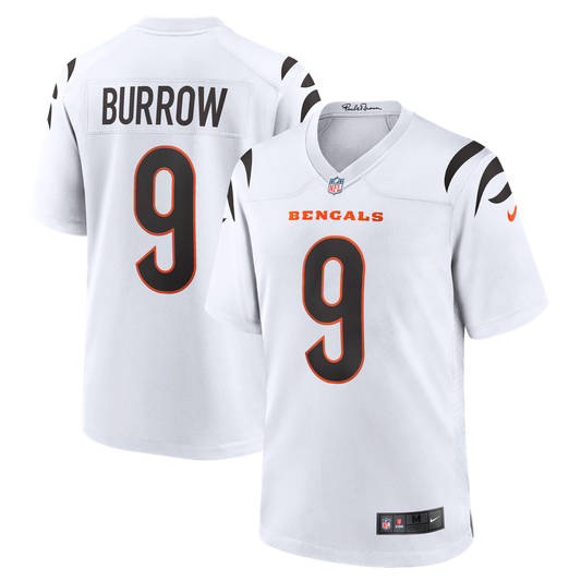 Joe Burrow Cincinnati Bengals Game Jersey - White