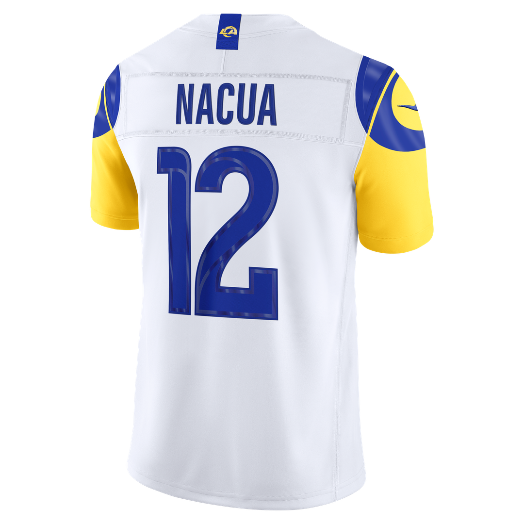 Puka Nacua Los Angeles Rams Classic Sol Vapor F.U.S.E. Stitched Limited Jersey