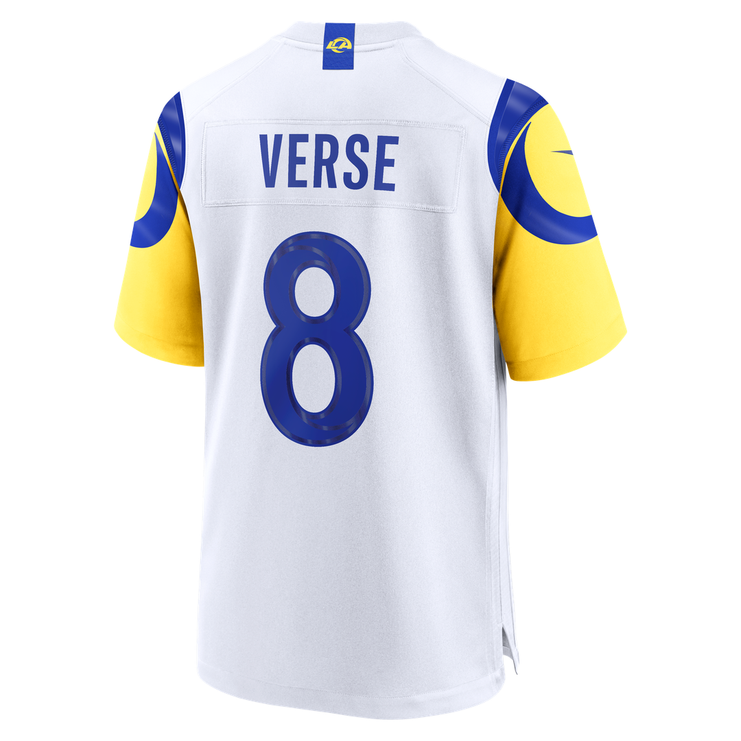 Jared Verse Los Angeles Rams White Game Player Jersey - White