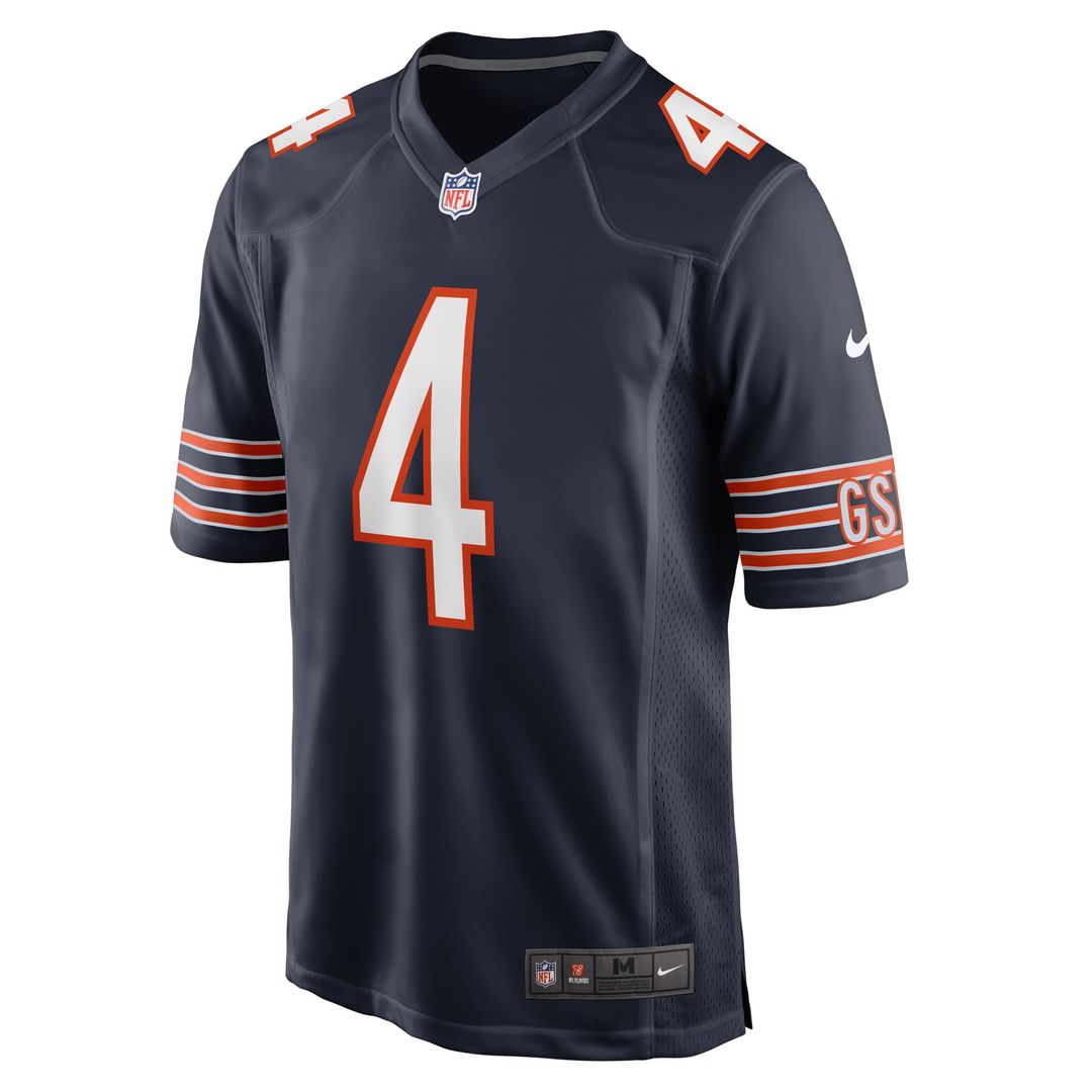 D'Andre Swift Chicago Bears Game Jersey - Navy