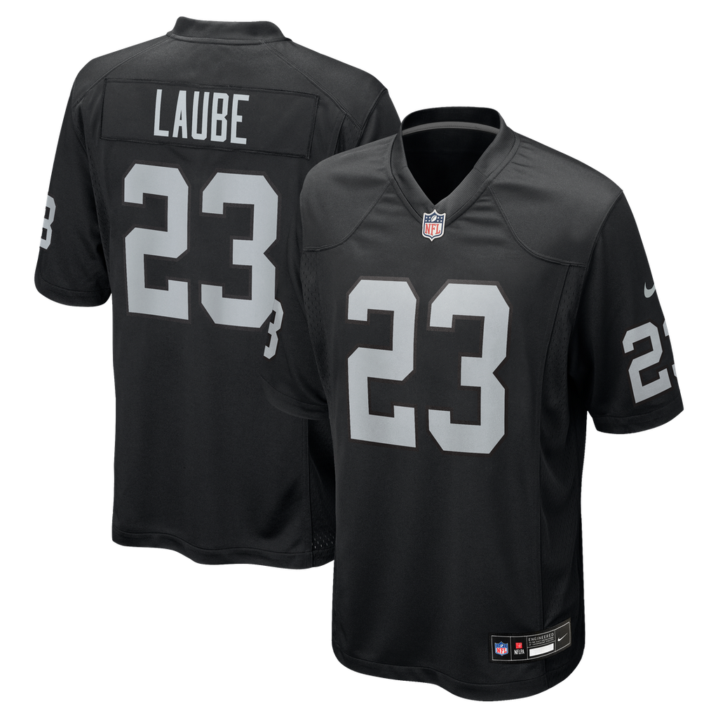 Dylan Laube Las Vegas Raiders Team Game Jersey - Black