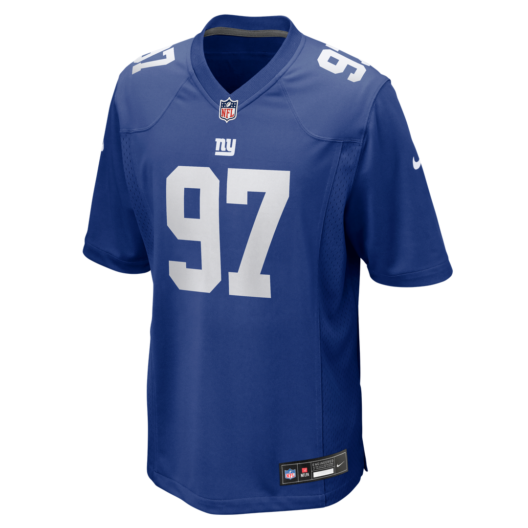 Bobby Jamison - Travis New York Giants Team Game Jersey - Royal
