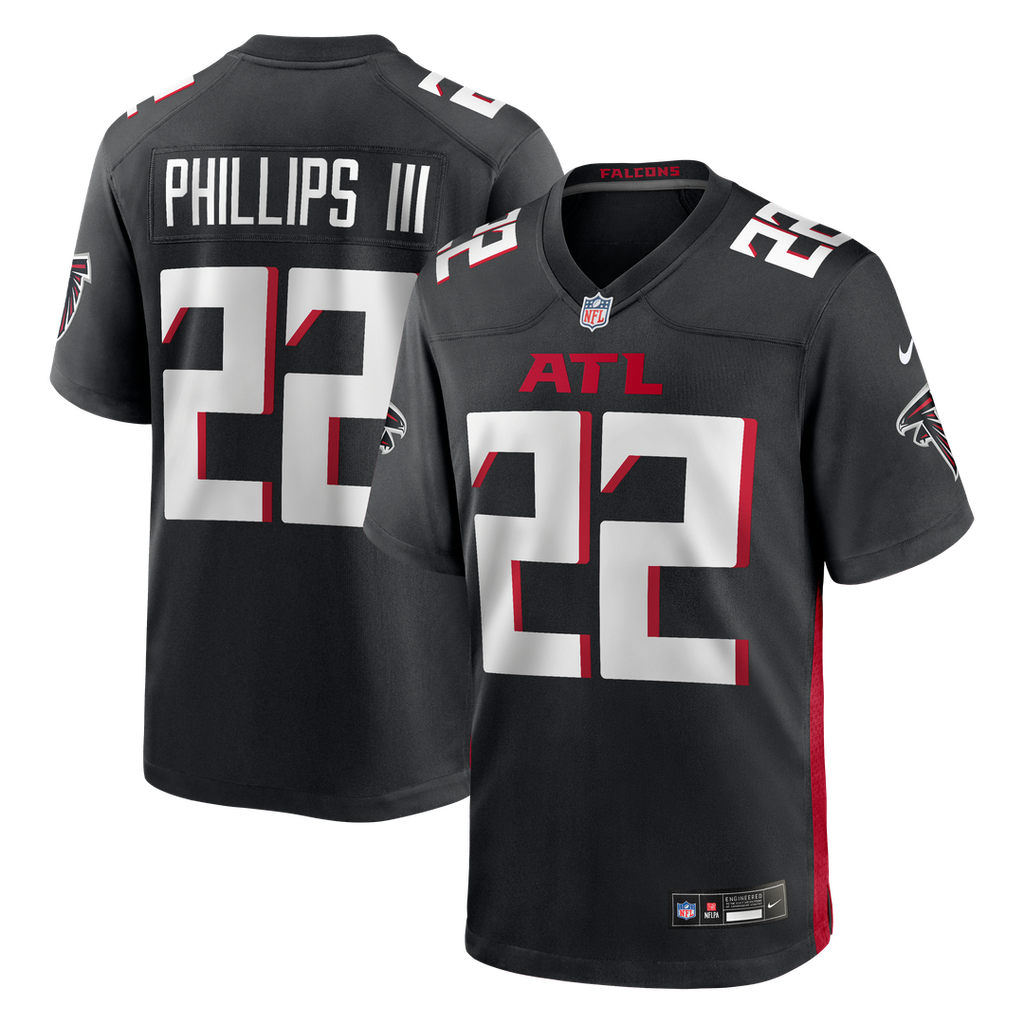 Clark Phillips III Atlanta Falcons Team Game Jersey - Black