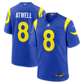 Tutu Atwell Los Angeles Rams Team Game Jersey - Royal