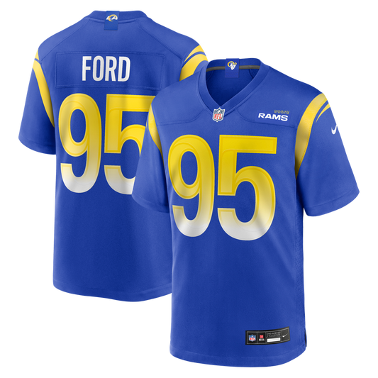 Poona Ford Los Angeles Rams Team Game Jersey - Royal