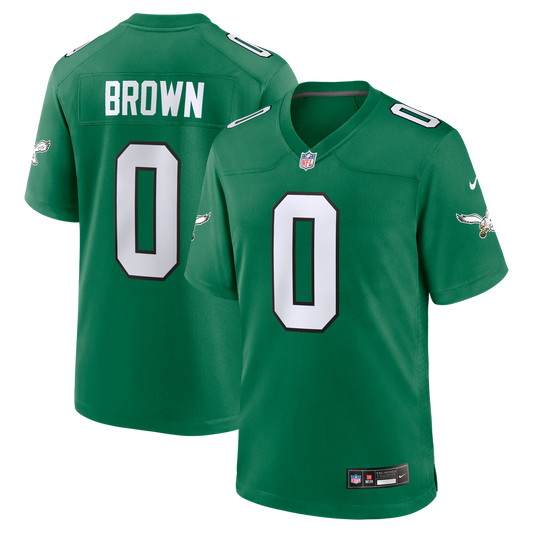 Marquise Brown Philadelphia Eagles Alternate 2 Game Jersey - Kelly Green
