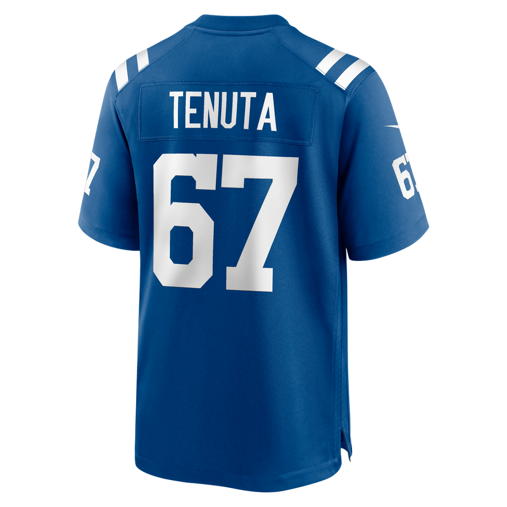 Luke Tenuta Indianapolis Colts Team Game Jersey - Royal