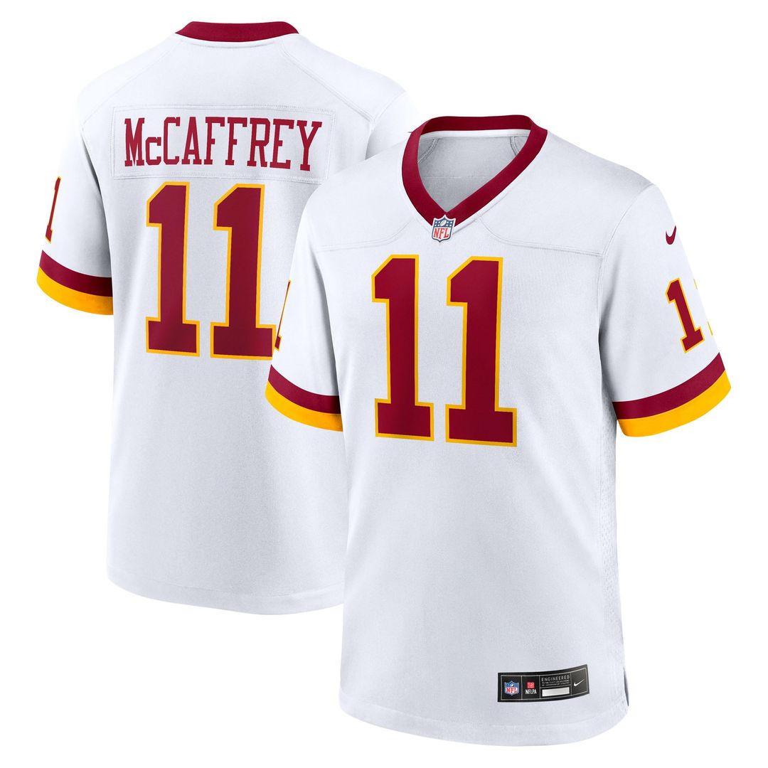 Luke McCaffrey Washington Commanders Game Jersey - Burgundy