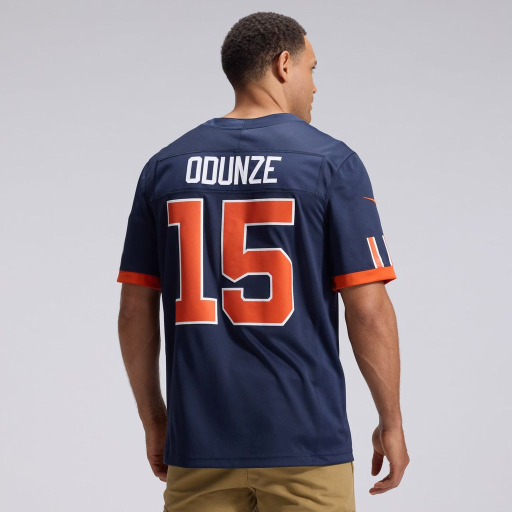 Rome Odunze Chicago Bears 2026 Rivalries Collection Stitched Limited Jersey - Navy
