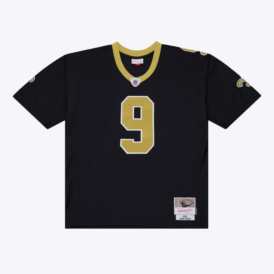 Drew Brees New Orleans Saints 2009 Legacy Jersey - Black