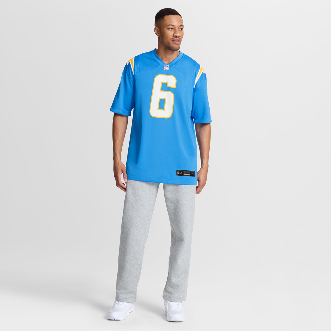 Denzel Perryman Los Angeles Chargers Team Game Jersey - Powder Blue