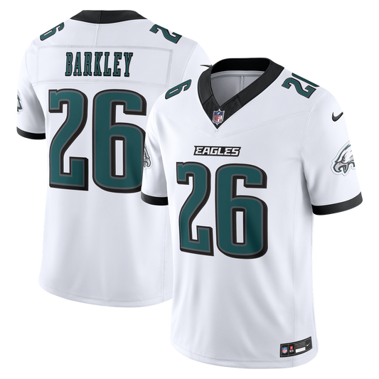 Saquon Barkley Philadelphia Eagles Vapor F.U.S.E. Stitched Limited Jersey - White
